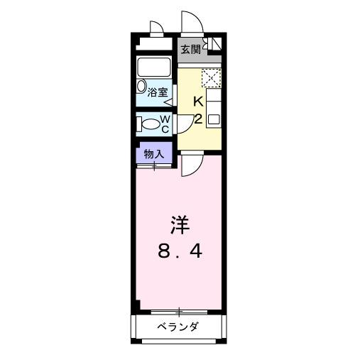 リヴェールマキ（202） 間取り図画像