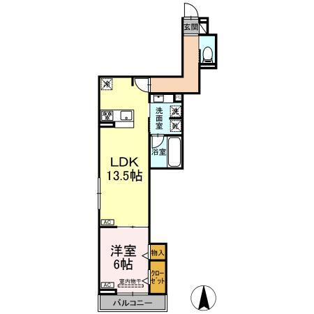 Willkommen（ｳﾞｨﾙｺﾒﾝ）（302） 間取り図画像