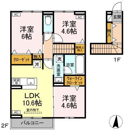 epis 広田（201） 間取り図画像