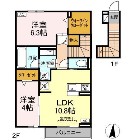 epis 広田（202） 間取り図画像