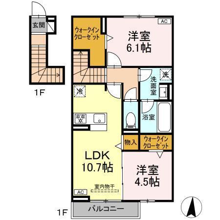 epis 広田（203） 間取り図画像