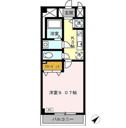 プレストンズ新栄（401） 間取り図画像