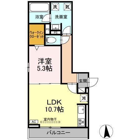セレスティア藤江町（203） 間取り図画像