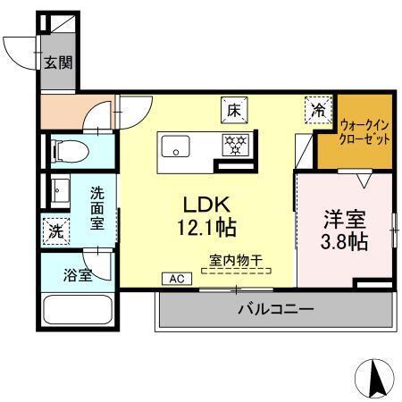 annamarie F(アンナマリーエフ)（101） 間取り図画像