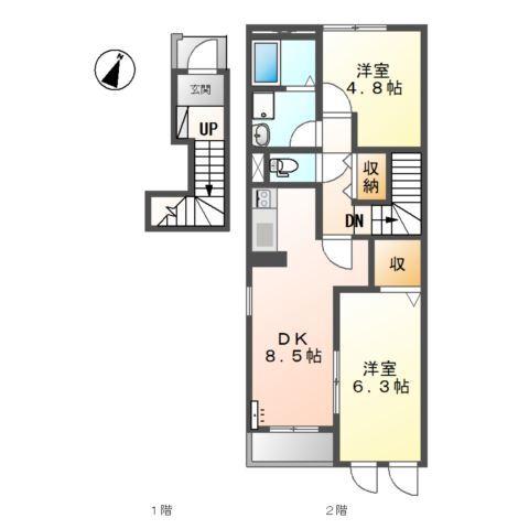 アネックス　明 間取り図画像