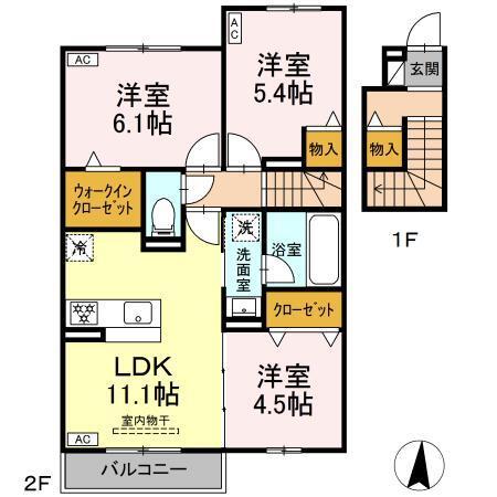 soraya GARDEN（202） 間取り図画像
