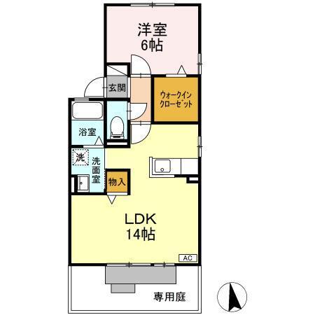 リヴェースかんだ（101） 間取り図画像