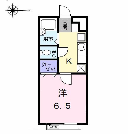 アムール英（はなぶさ）（205） 間取り図画像
