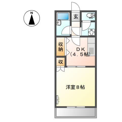 風のささやき 間取り図画像
