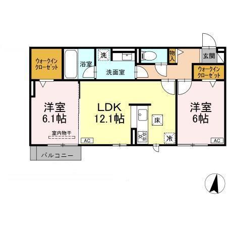 ジョイハイツ（102） 間取り図画像