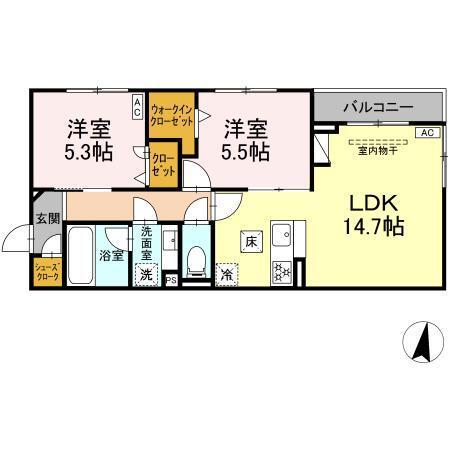 ジョイハイツ（105） 間取り図画像