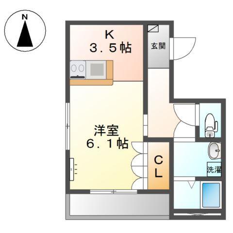 グランドール　Ⅲ 間取り図画像