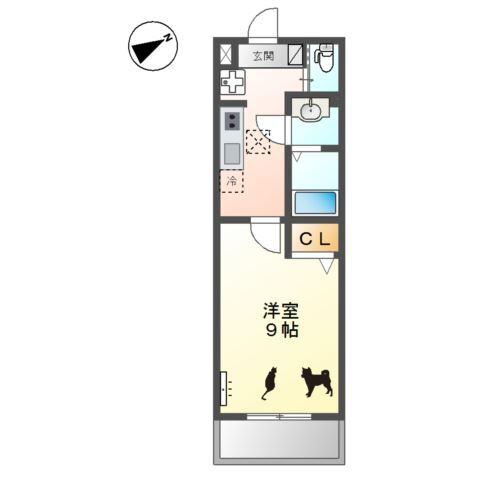 グランシャリオ葵 間取り図画像