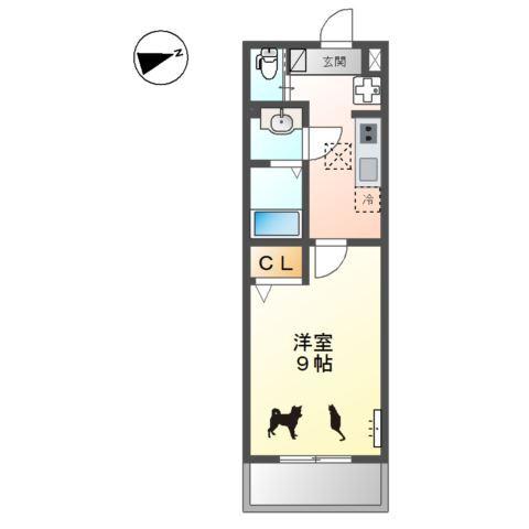 グランシャリオ葵 間取り図画像