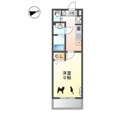 グランシャリオ葵 間取り図画像