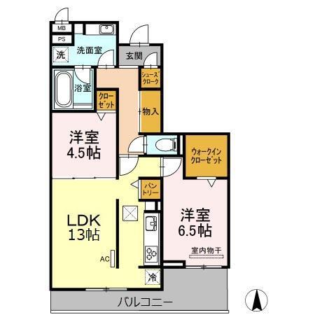 ガーデンテラス（106） 間取り図画像