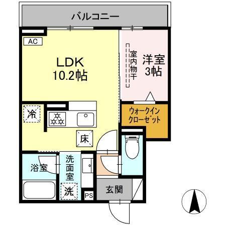 Novella（101） 間取り図画像