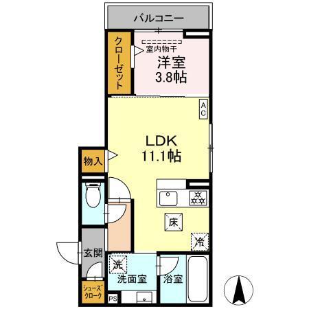 Novella（102） 間取り図画像