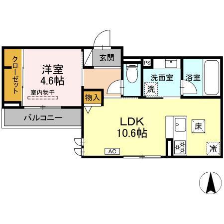 Novella（103） 間取り図画像