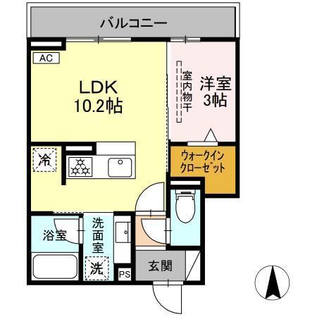 Novella（201） 間取り図画像