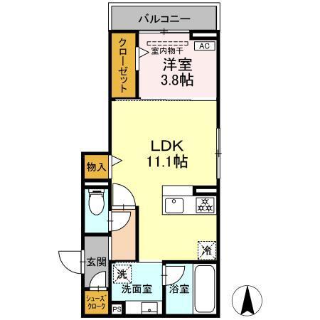 Novella（302） 間取り図画像