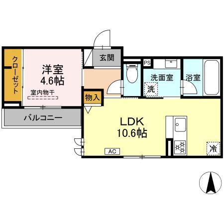 Novella（303） 間取り図画像