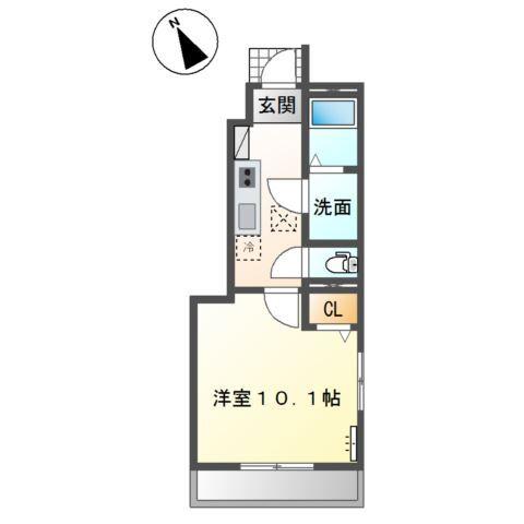 カーサ清正 間取り図画像