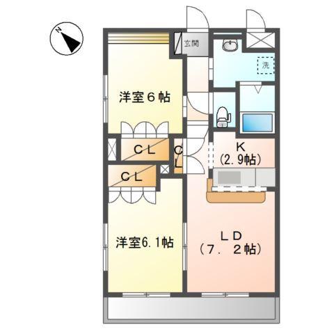 ラ・エレガンス77 間取り図画像