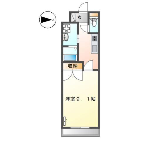 プライムコート 間取り図画像