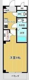 リバーサイド　シェル（302） 間取り図画像