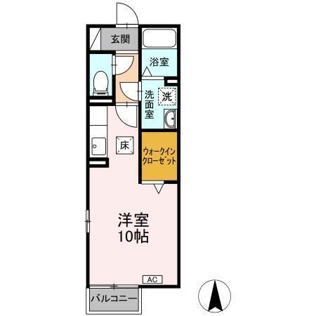 ウィルステージ陶生（102） 間取り図画像