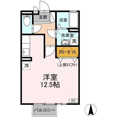 リヴィエール（203） 間取り図画像