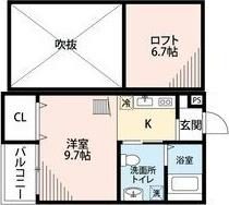 olive（202） 間取り図画像