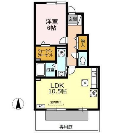 ラ　ルーチェ（102） 間取り図画像