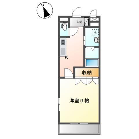 グローリエ・Ｎ 間取り図画像