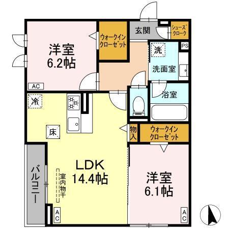 ホルン（103） 間取り図画像