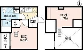 Vella（101） 間取り図画像