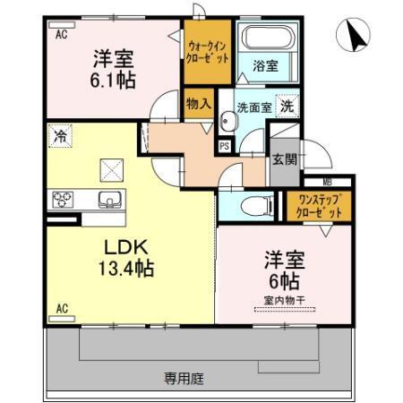 ホーリーギフト（103） 間取り図画像