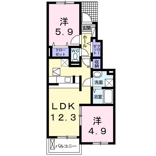 イーハ・トーブⅡ（103） 間取り図画像