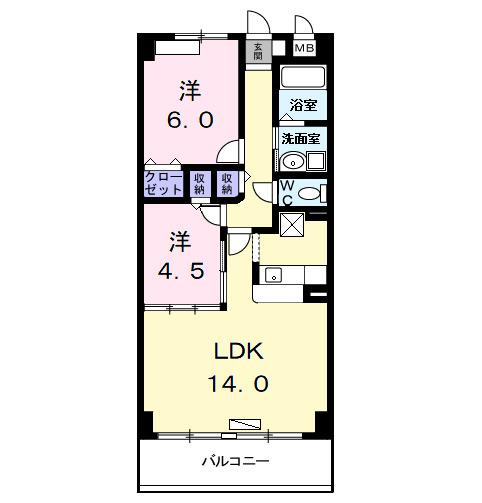 Ｉ・ＳＱｕａｒｅ（207） 間取り図画像