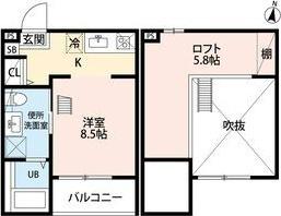 KAHALE小本（202） 間取り図画像