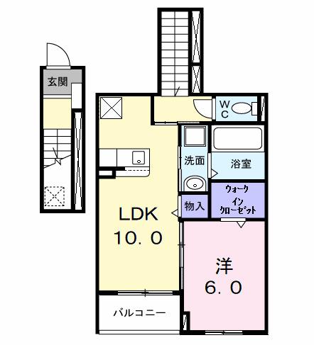 ＰＥＡＮＵＴＳ（ピ−ナッツ）（206） 間取り図画像