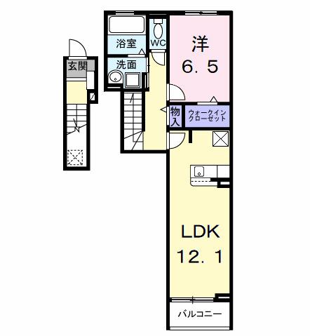 ＰＥＡＮＵＴＳ（ピ−ナッツ）（205） 間取り図画像