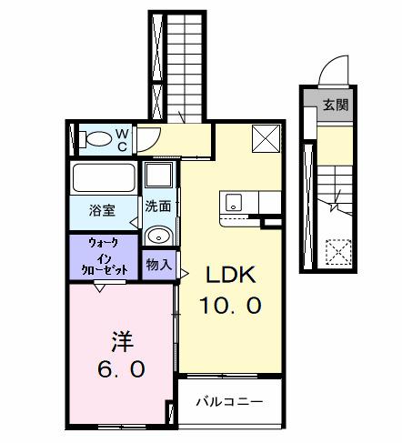 ＰＥＡＮＵＴＳ（ピ−ナッツ）（202） 間取り図画像