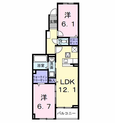 ＰＥＡＮＵＴＳ（ピ−ナッツ）（103） 間取り図画像