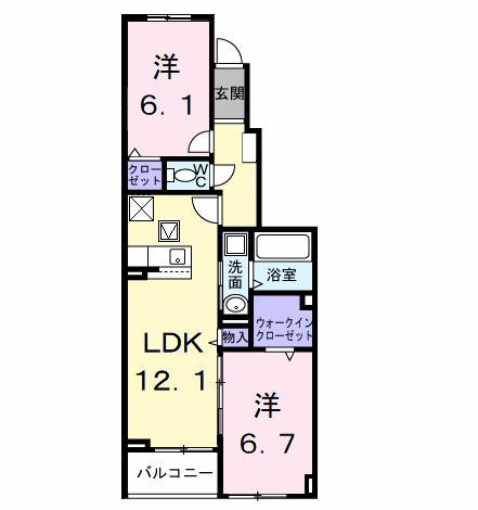 ＰＥＡＮＵＴＳ（ピ−ナッツ）（102） 間取り図画像
