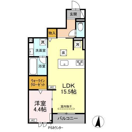グラシア広路本町（102） 間取り図画像