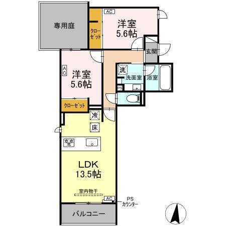 グラシア広路本町（103） 間取り図画像
