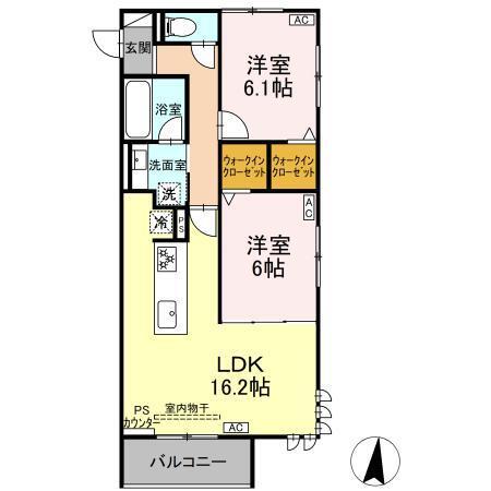 グラシア広路本町（301） 間取り図画像