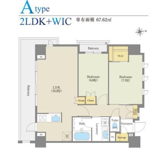 パークアベェニュー覚王山（801） 間取り図画像